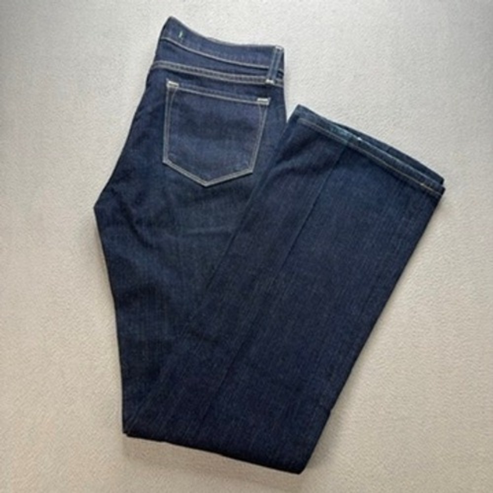 J Brand 818 Ink Bootcut Jeans Slim Fit Size 26 Dark Wash Denim Made in USA Flare